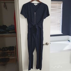 Cute star print jumpsuit